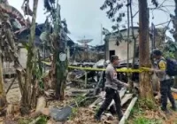 Dua Jam Api Mengamuk, Rumah dan Ruko di Wirang Tabalong Jadi Arang, Sempat Ada Terdengar Ledakan