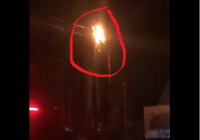 Tragis! 2 Pemuda Pasang Baliho Tersetrum, Satu Selamat, Satu Lagi Tewas Terbakar di Tiang