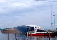 BREAKING NEWS: KM Satya Kencana III Tenggelam di Dermaga Pelabuhan Panglima Utar Kumai