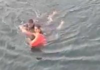 Aksi Heroik Prajurit TNI Selamatkan Pemuda Coba Bunuh Diri Terjun dari KM Sabuk 80