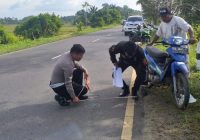 Mobil Terlibat Kecelakaan Maut di Jalan Lingkar Walangsi HST Milik BPBD