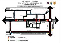 Ingat! Malam Ini Akan Ada Pengalihan Arus Lalu Lintas di Banjarbaru, Cek Alurnya