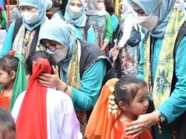 Ada Apa ya, Istri Menteri PUPR Datangi Beberapa TK di Banjarbaru dan Banjarmasin