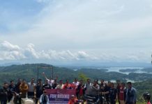 Lapas Banjarbaru Jajal Objek Wisata di Riam Kanan Gunakan Sepeda, Trail, Skuter Hingga Matic