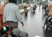 Banyak Pengendara Terjatuh di Fly Over Banjarmasin, Diduga Ada Tumpahan Oli