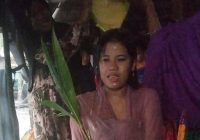 Seorang Ibu Hamil 7 Bulan di Gambut Kabupaten Banjar Jalani Tradisi Banjar Mandi-mandi Manujuh Bulanan