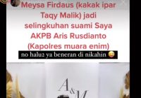 Viral Wanita Mengaku Istri Sah, Bongkar Dugaan Perselingkuhan Kapolres Muara Enim, Sebut Ipar Taqy Malik