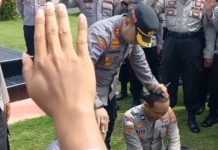 Viral Kapolres Gunduli 2 Anggota dan Doakan Agar 'Tobat'