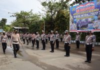 Kapolres Tanah Bumbu Pimpin Apel Pasukan Operasi Zebra 2022