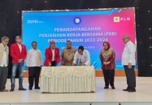 Percepat Tranformasi Perusahaan, PLN dan Serikat Pekerja Teken Perjanjian Kerja Bersama