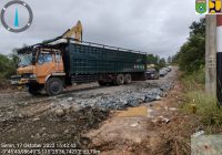 Jalan Alternatif Lingkar Satui Sudah Bisa Dilewati