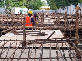 Progress Perbaikan Jalan Sudirman Banjarmasin, Tinggal Pengecoran
