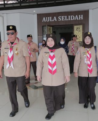 Terpilih Aklamasi, Hj Raudhatul Jannah Resmi Jabat Ketua Kwarda Pramuka Kalsel Periode 2022 -2027