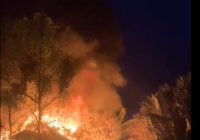 Diduga Obat Nyamuk Bakar Tertumpah Minyak, Rumah Warga Desa Simpang Warga Kecamatan Aluh-aluh ini Hangus Terbakar