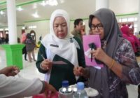 Hj Wahyu Windarti Apresiasi Jambore Kader Posyandu Tanah Bumbu