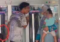 Pemuda Bawa Belati Ngamuk Ancam Wanita Gendong Balita Diringkus Polsek Banjarbaru Utara