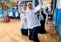 Cempaka Banjarbaru Banjir Lagi, Madrasah Miftahul Khairiyah Pulangkan Murid
