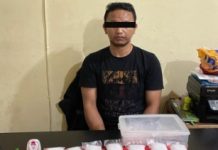 Polresta Palangka Raya Ungkap Sabu 1,1 Kg dari Penghuni Kamar Guest House