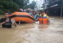 Banjir Tabalong Tambah Parah, Akses Mehe Pasar Sampai Wirang Terputus, Ratusan Warga Terdampak