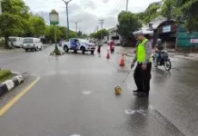 Anggota Polisi Terlibat Tabrakan dengan Ibu dan Anak di U-Turn Depan PUPR Tabalong