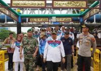 Jembatan Apung Siring Maskot Bekantan-Kampung Ketupat Akhirnya Diresmikan