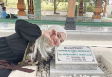 Setahun Meninggal, Begini Kondisi Makam Ameer Putra Ustadz Arifin Ilham