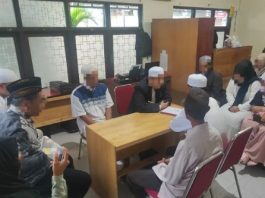 Bikin Haru, Tahanan Nikahkan Anaknya di Mapolsek Banjarmasin Timur