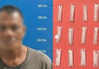 18 Paket Sabu Siap Edar Diamankan dari Pria di Sebuah Warung Jalan Tjilik Riwut