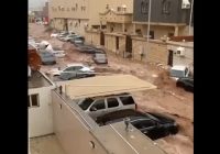 Pusat Meteorologi Mencatat Curah Hujan di Jeddah Tertinggi Sejak 2009