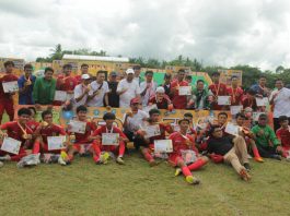 Porprov XI 2022, Tim Sepak Bola Tanah Bumbu Raih Emas