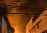 Kebakaran di Jalan Veteran Banjarmasin Tengah Malam Hanguskan Satu Rumah