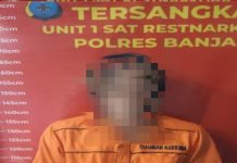 Pria Bertato Pengedar Sabu di Sekumpul Ujung Digulung Satres Narkoba Polres Banjar
