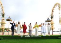 Iriana Ajak Istri Pemimpin G20 Saksikan Demo Membatik Hingga Menenun