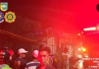 Tiga Rumah Terbakar di Kebakaran Desa Sungai Cuka Tanah Bumbu