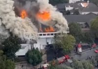 Gedung Balai Kota Bandung Terbakar