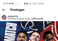 Jadwal Piala Dunia 2022 : Inggris vs Iran