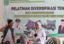 Perajin dan Pejahit Kain Tenun Pagatan Didorong Lakukan Diversifikasi