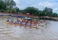 37 Tim Berlomba Rebut Juara 1 Lomba Jukung Tradisional di Banjarmasin, Total Hadiah Rp80 Juta