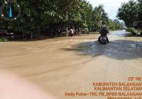 Desa Juai Balangan Direndam Banjir Usai Diguyur Hujan, 56 Rumah Terdampak