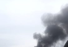 Kebakaran di Kelayan B Depan Pasar Baimbai Banjarmasin