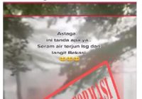 Viral Tiktok Air Terjun di Langit Bekasi, ini Faktanya