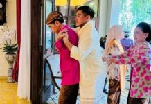 Momen Jokowi Gendong Kaesang Pangarep, Ibu Iriana Mengikuti dari Belakang
