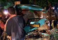 Taksi L300 Asal Tabalong Kecelakaan di Hamparaya Balangan, 7 Orang Dilarikan ke Rumah Sakit