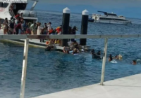 Jembatan Ponton Nusa Penida Patah, Puluhan Turis India Tercebur ke Laut