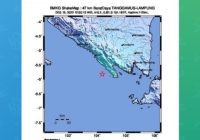 Gempa Magnitudo 5,3 Guncang Lampung, BMKG: Tidak Berpotensi Tsunami