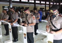 Dua Kasat dan Sejumlah Kapolsek di Polres Tanah Laut Dirotasi