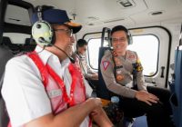 Kakorlantas dan Menhub Gunakan Heli Pantau Arus Lalu Lintas Libur Nataru