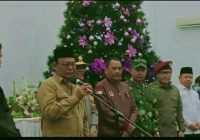 Paman Birin Ucapkan Selamat Natal kepada Umat Kristiani