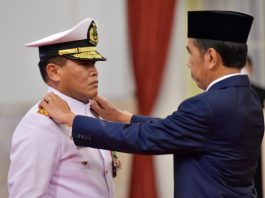 Presiden Jokowi Sebut Rekam Jejak Menjadi Dasar Penunjukkan Muhammad Ali  sebagai KSAL