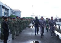 Tradisi Admiral Inspection Tandai Penyerahan Komando KSAL dari Yudo Margono ke Muhammad Ali